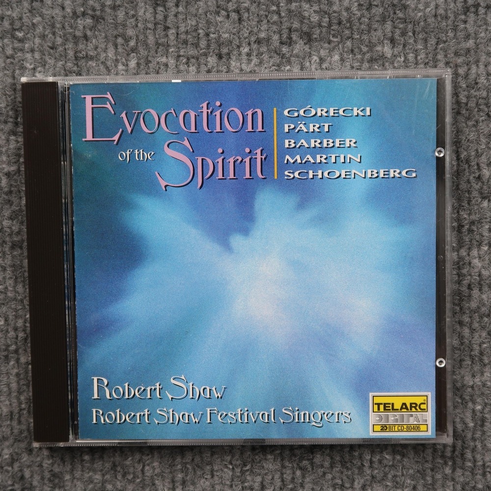 Evocation of the Spirit CD Robert Shaw Festival Singers Górecki Pärt Barber Chor